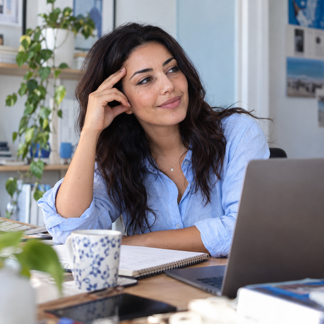 Pause au travail pendant la journée